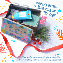 Load image into Gallery viewer, MAGWAI Tin Gift Box Rectangle 15x9x7 cm Reusable Container for Gifts & Storage