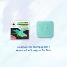 Load image into Gallery viewer, MAGWAI Shampoo Bar Starter Kit Bundle | Shampoo Bar + Dish / Travel Case