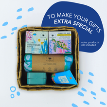 Load image into Gallery viewer, Biodegradable Tampipi gift box for sustainable MAGWAI products