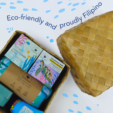 Load image into Gallery viewer, Biodegradable Tampipi gift box for sustainable MAGWAI products
