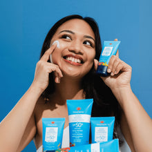 Load image into Gallery viewer, MAGWAI sheer mineral reef safe sunscreen or sunblock travel-friendly 30g size with less white cast and broad spectrum spf50 pa++++, has lightweight non-greasy formula, keeps your face and body stay fresh.