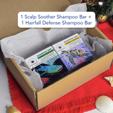 Load image into Gallery viewer, MAGWAI Hair Reef-Fresh Set | 2 Shampoo Bars | Holiday Gift Bundle