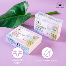 Load image into Gallery viewer, MAGWAI Hydrating Facial Bar with Hyaluronic Acid and Aloe Vera for gentle cleansing and moisturization