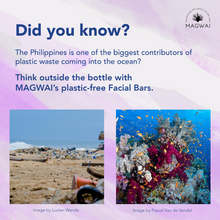 Load image into Gallery viewer, MAGWAI Hydrating Facial Bar with Hyaluronic Acid and Aloe Vera for gentle cleansing and moisturization