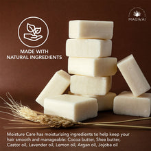 Load image into Gallery viewer, MAGWAI Shampoo Bar Soft and Silky variant with natural ingredients for smooth and manageable hair