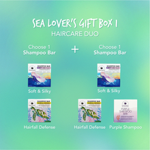 Load image into Gallery viewer, MAGWAI Sea Lover&#39;s Gift Box | Haircare Duo
