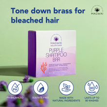 Load image into Gallery viewer, MAGWAI Strength and Shine Bundle | 1 Hairfall Defense + 1 Conditioner Blend + 1 Purple Shampoo
