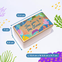 Load image into Gallery viewer, (IMPERFECT SALE) MAGWAI Tin Gift Box Rectangle 15x9x7 cm - With Minor Dents
