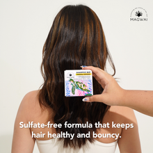 Load image into Gallery viewer, MAGWAI Strength and Shine Bundle | 1 Hairfall Defense + 1 Conditioner Blend + 1 Purple Shampoo
