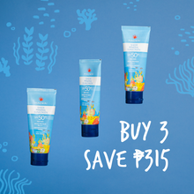 Load image into Gallery viewer, MAGWAI Sheer Mineral Sunscreen SPF 50+ for sensitive skin, reef-safe, non-greasy, and lightweight sun protection with a reduced white cast. Perfect for daily use, suitable for kids, and verified by UP Marine Science Institute
