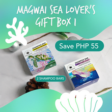 Load image into Gallery viewer, MAGWAI Sea Lover&#39;s Gift Box | Haircare Duo
