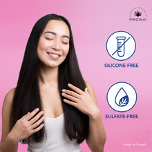 Load image into Gallery viewer, MAGWAI Conditioner Blend, the first bar-to-liquid conditioner in the Philippines, designed for mature hair treatment; sulfate-free, glycerin-free, and safe for all hair types including curly hair (CGM friendly), with a fresh fruity-floral scent.
