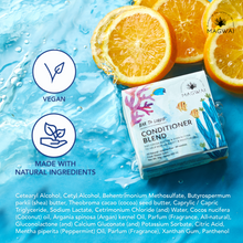 Load image into Gallery viewer, MAGWAI Conditioner Blend, the first bar-to-liquid conditioner in the Philippines, designed for mature hair treatment; sulfate-free, glycerin-free, and safe for all hair types including curly hair (CGM friendly), with a fresh fruity-floral scent.
