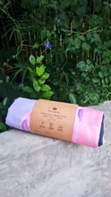 Load image into Gallery viewer, MAGWAI Quick-Drying Towels Manta Ray Pagi design, made with microfiber plastic recycled bottles. Available in beach towel size and hand or face towel size. Absorbent and quick-drying, sand-proof, multipurpose for beach, gym, bath or shower, Travel-friendly
