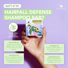 Load image into Gallery viewer, MAGWAI Shampoo Bar - pH-balanced, sulfate-free, and suitable for all hair types, promoting hair health and beauty
