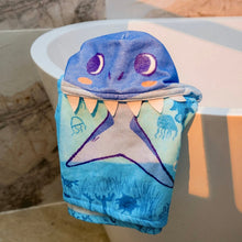 Load image into Gallery viewer, Baby Shark Kids Towel Hoodie | 100% Cotton Soft and Absorbent Hooded Bath Towel Poncho Cape
