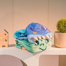 Load image into Gallery viewer, Baby Shark Kids Towel Hoodie | 100% Cotton Soft and Absorbent Hooded Bath Towel Poncho Cape + 1pc Free Facial Bar
