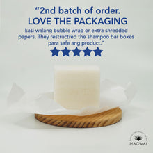 Load image into Gallery viewer, MAGWAI 6pcs Hairfall Defense &amp; Scalp Soother Shampoo Bars | Anti-Dandruff + Frizz Control | For Dry
