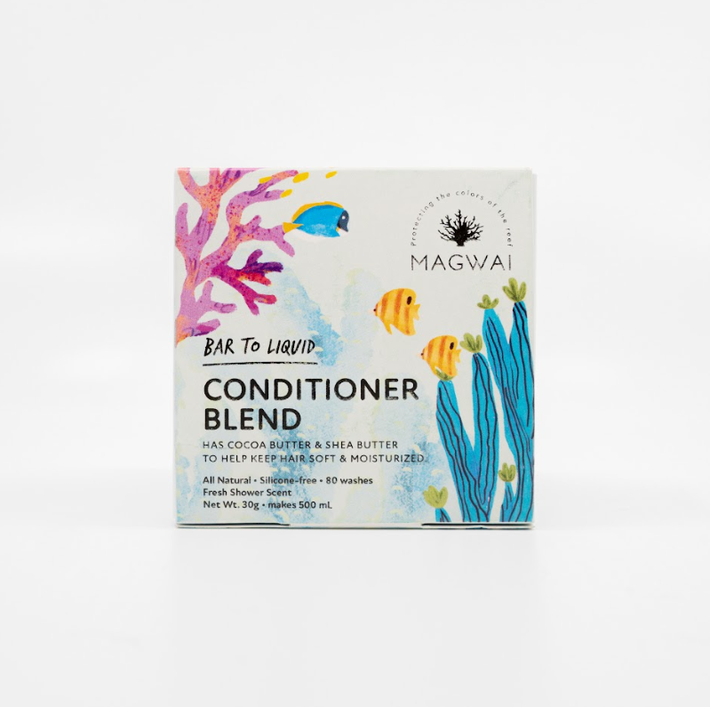 MAGWAI Conditioner Blend bar for silky smooth hair, eco-friendly and plastic-free