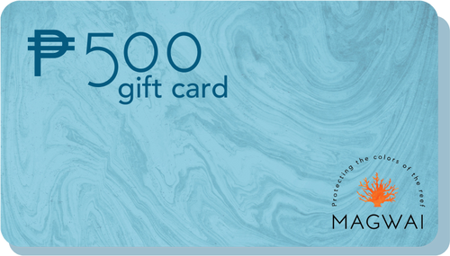 MAGWAI e-gift card for P500 and P1000 to promote sustainability and eco-friendly gifting