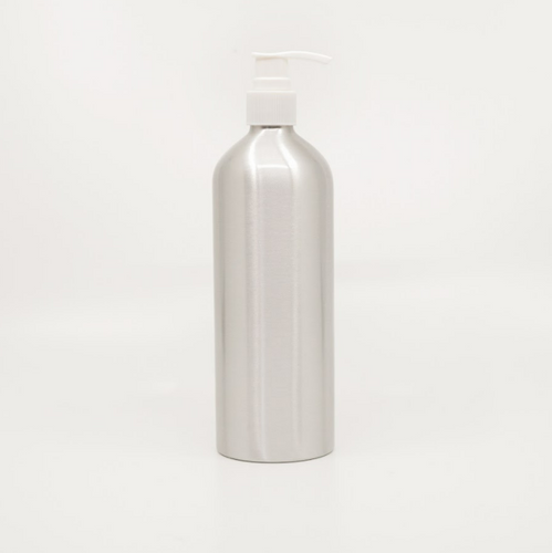 MAGWAI refillable aluminum pump bottle for eco-friendly hair care storage